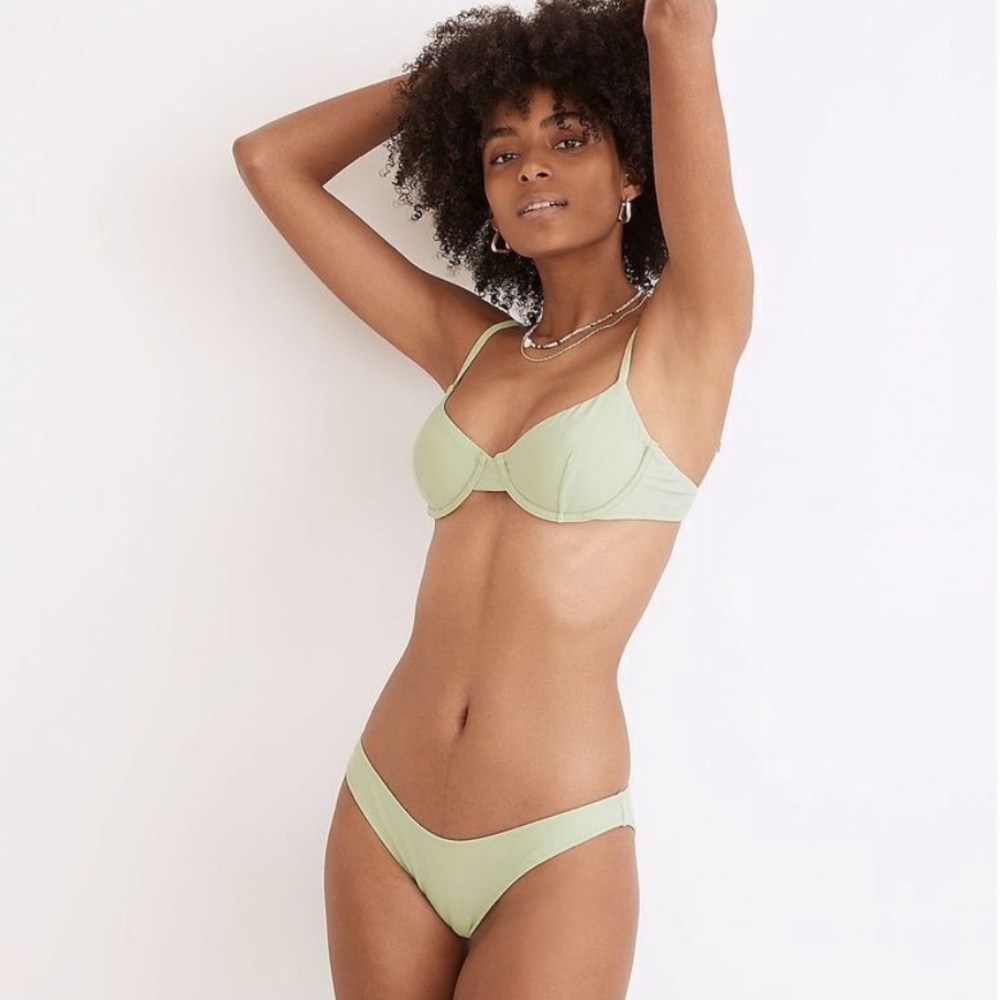 NWT Madewell Second Wave Underwire Bikini Top
